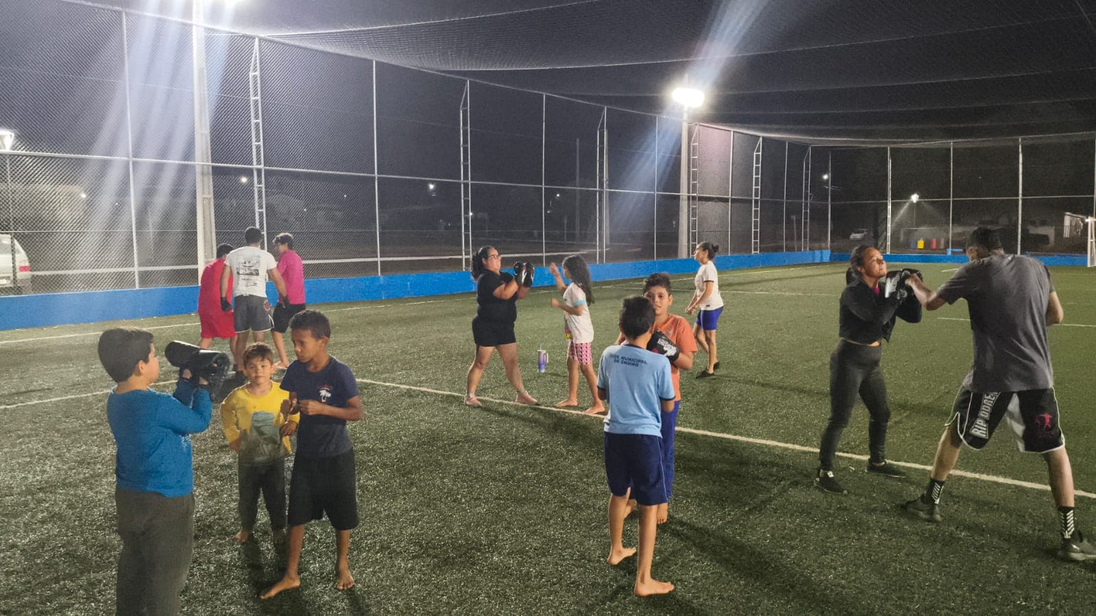 Treino noturno